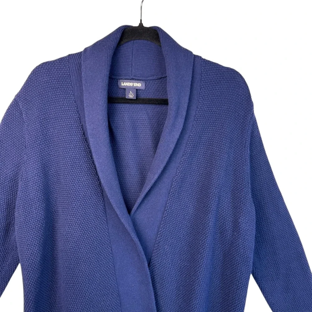 Lands End navy blue